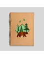 Mountain fox notebook